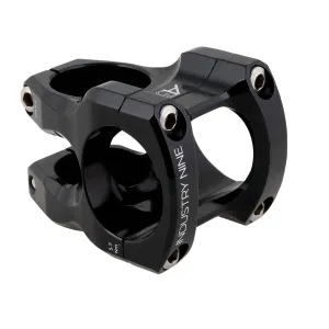 Industry Nine A318 Stem - 40mm 31.8mm Clamp  /-4.4 1 1/8" Aluminum Black