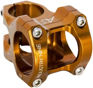 Industry Nine A318 Stem - 40mm 31.8mm Clamp  /-4.4 1 1/8" Aluminum Bronze