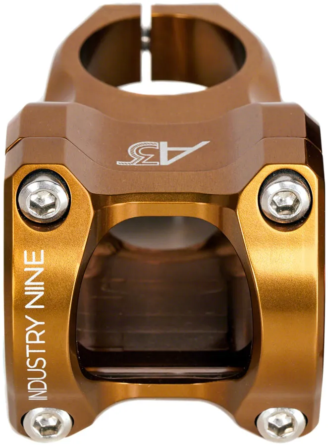 Industry Nine A318 Stem - 40mm 31.8mm Clamp  /-4.4 1 1/8" Aluminum Bronze