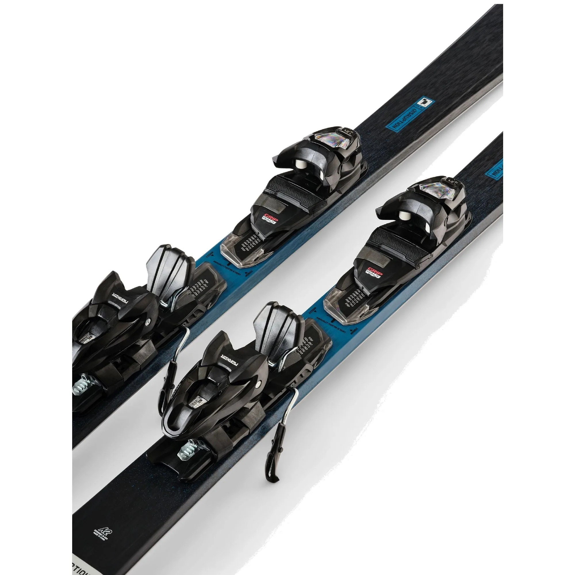 K2 Women's Disruption 75 Skis   QuikClik Bindings
