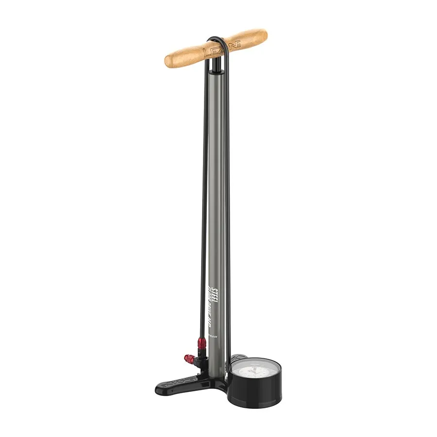 Lezyne Steel Floor Drive 3.5 Pump Flat Gray