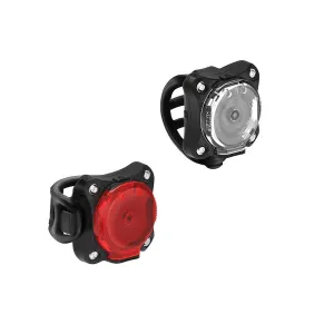 Lezyne Zecto Drive 250 /Zecto Drive 200  Headlight/Taillight Set -  Black