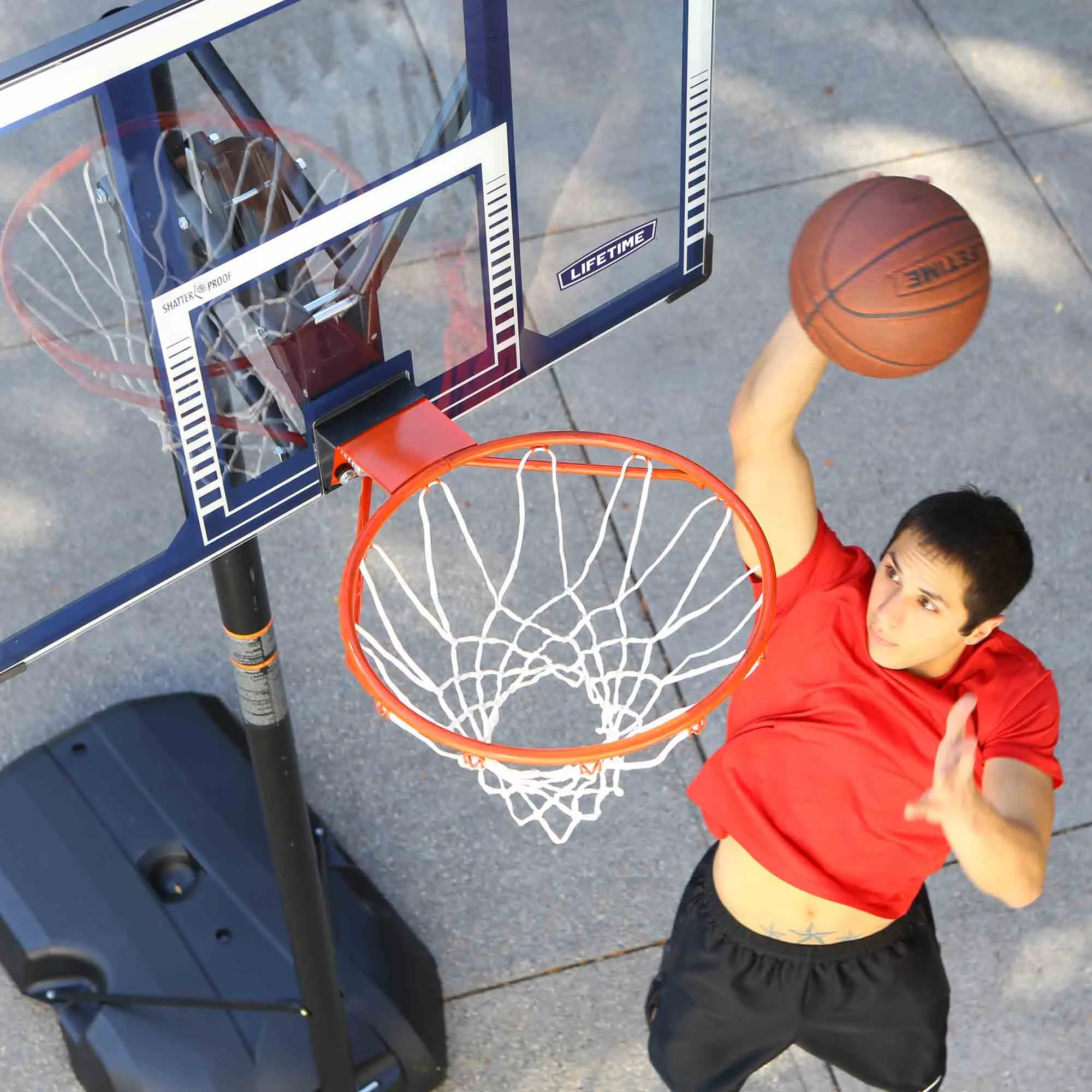 Lifetime Quick Adjust 44in Portable Basketball System