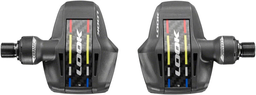 LOOK KEO BLADE CARBON CERAMIC Ti Pedals - Single Sided Clipless Titanium 9/16" BLK