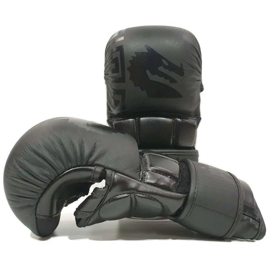 Morgan B2 Bomber Leather Shoto MMA Sparring Gloves