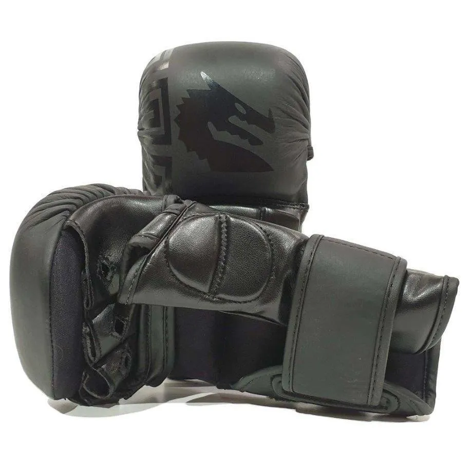 Morgan B2 Bomber Leather Shoto MMA Sparring Gloves