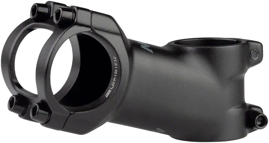 MSW 17 Stem - 70mm 31.8 Clamp  /-17 1 1/8" Aluminum Black