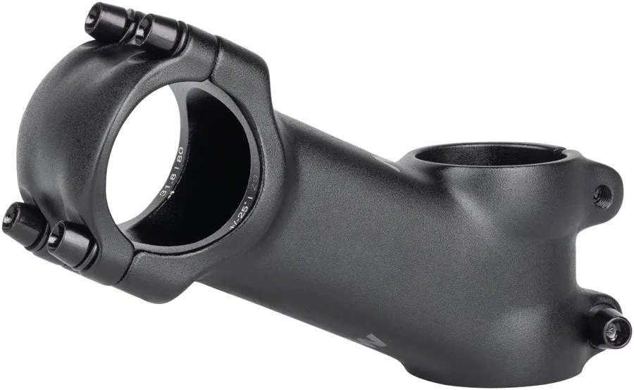 MSW 25 Stem - 80mm 31.8 Clamp  /-25 1-1/8" Aluminum Black