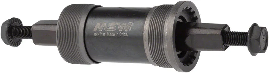 MSW ST100 Bottom Bracket - English 68 x 118mm Square Taper JIS
