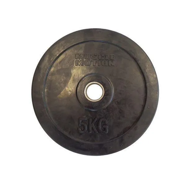 Muscle Motion 26.5kg Rubber Standard Barbell Set