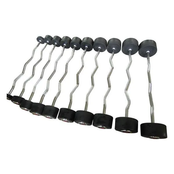 Muscle Motion Fixed Curl Barbell Set 7.5kg-30kg