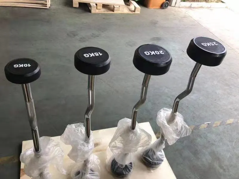 Muscle Motion Fixed Curl Barbell Set 7.5kg-30kg