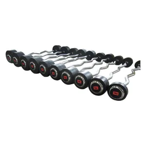 Muscle Motion Fixed Curl Barbell Set 7.5kg-30kg