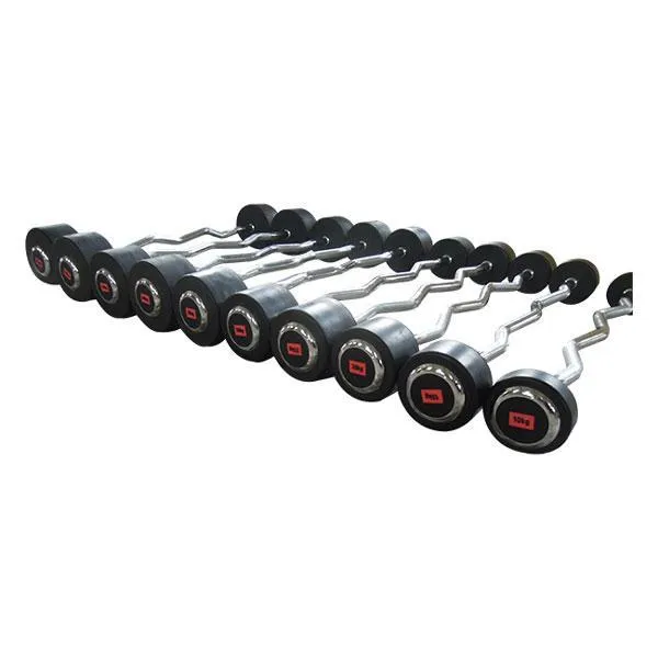 Muscle Motion Fixed Curl Barbell Set 7.5kg-30kg