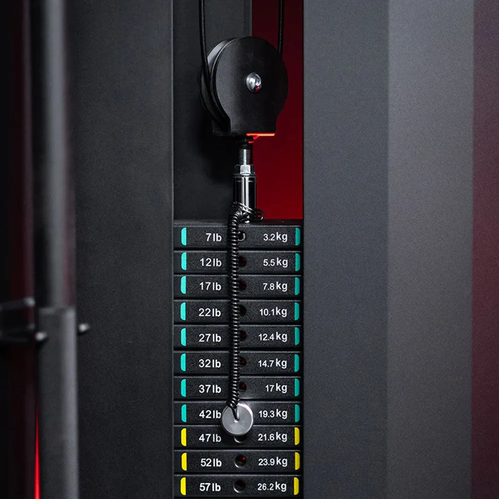 MuscleSquad Dual Action Pulley Cable Machine