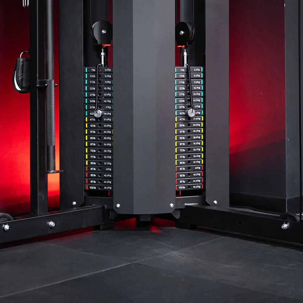 MuscleSquad Dual Action Pulley Cable Machine