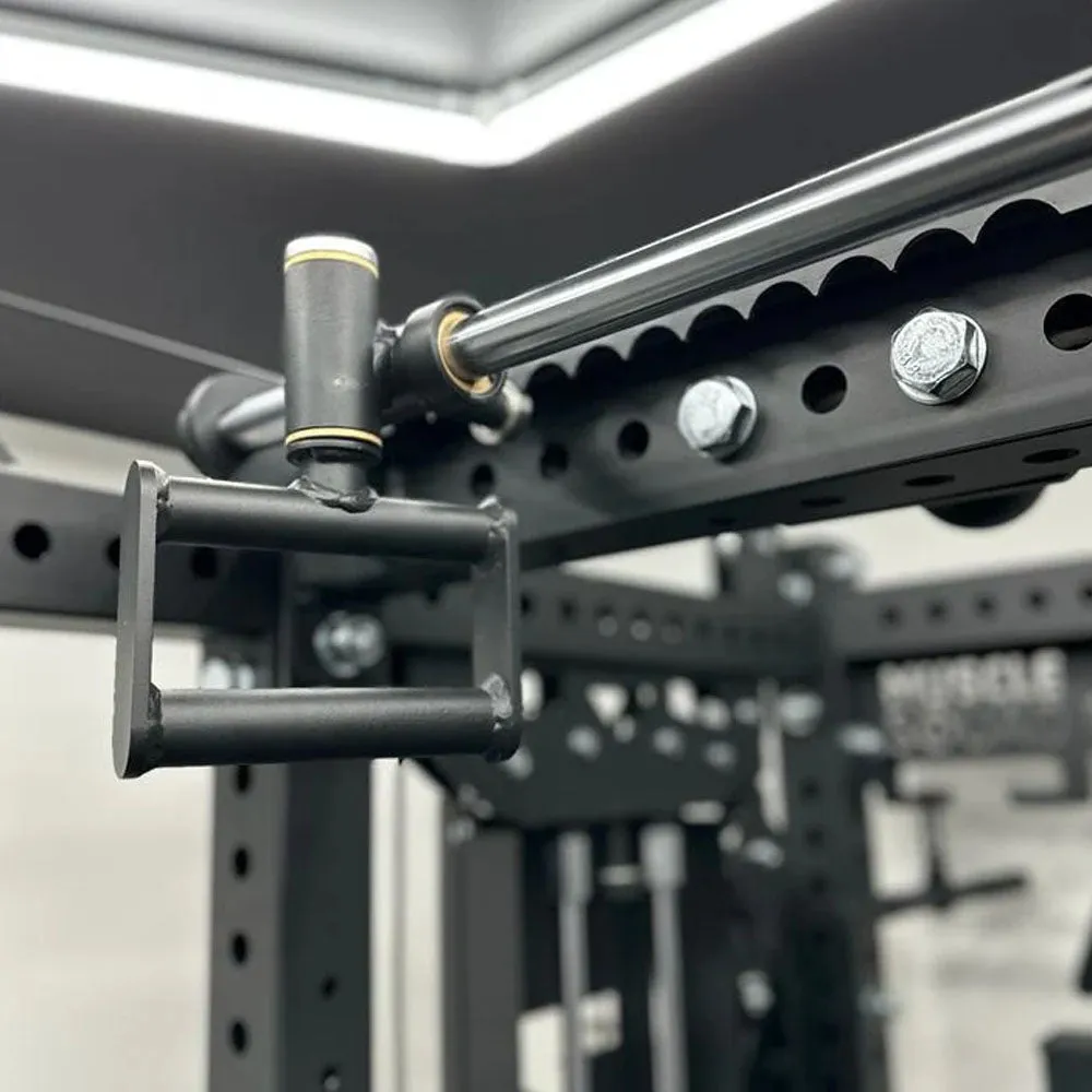 MuscleSquad Phase 4 Cable Equipped Multi Functional Squat Rack