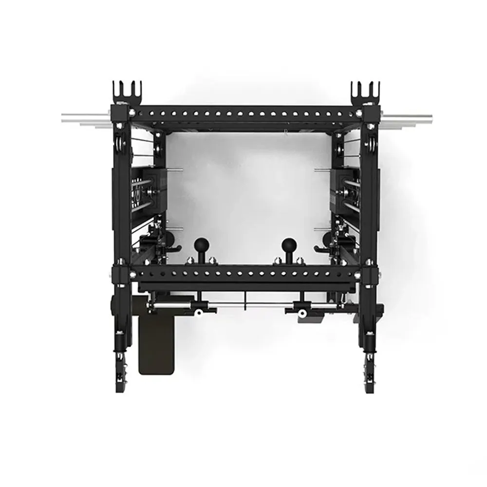 MuscleSquad Phase 4 Cable Equipped Multi Functional Squat Rack