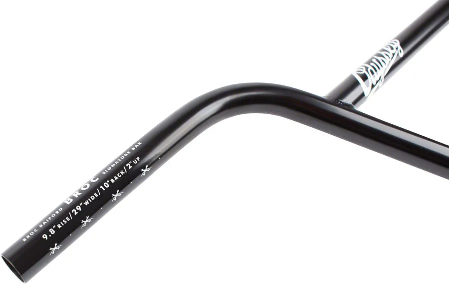 Odyssey Broc BMX Handlebar - 9.8" Black