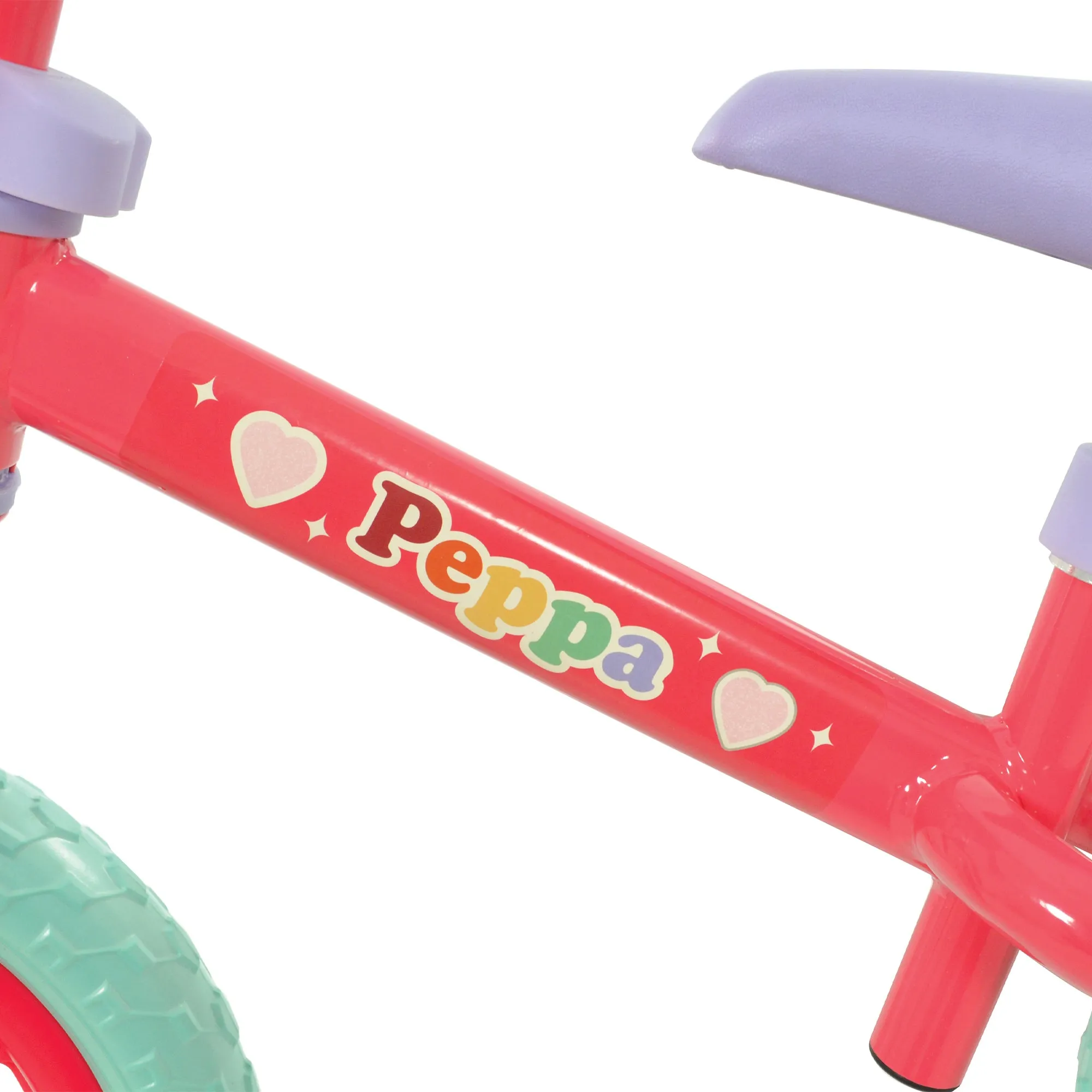 Peppa Pig 12" Balance Bike with Light Up Wheels