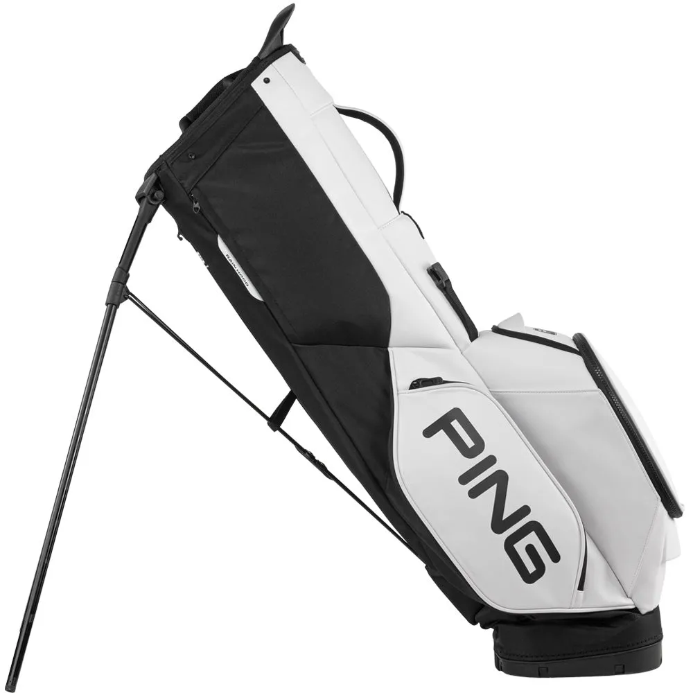 Ping Hoofer Tour 244 Stand Bag - White/Black