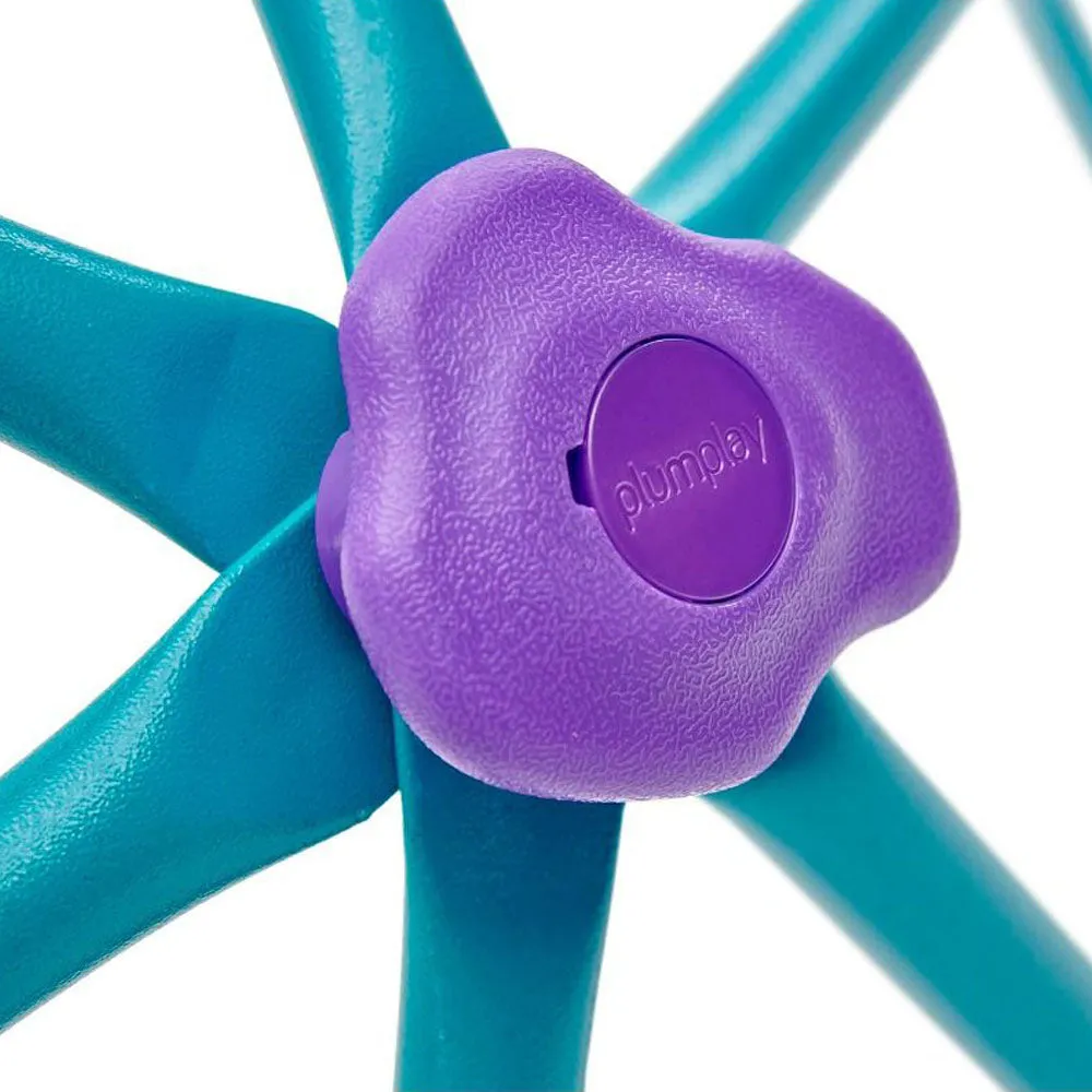 Plum Deimos Metal Climbing Dome - Teal