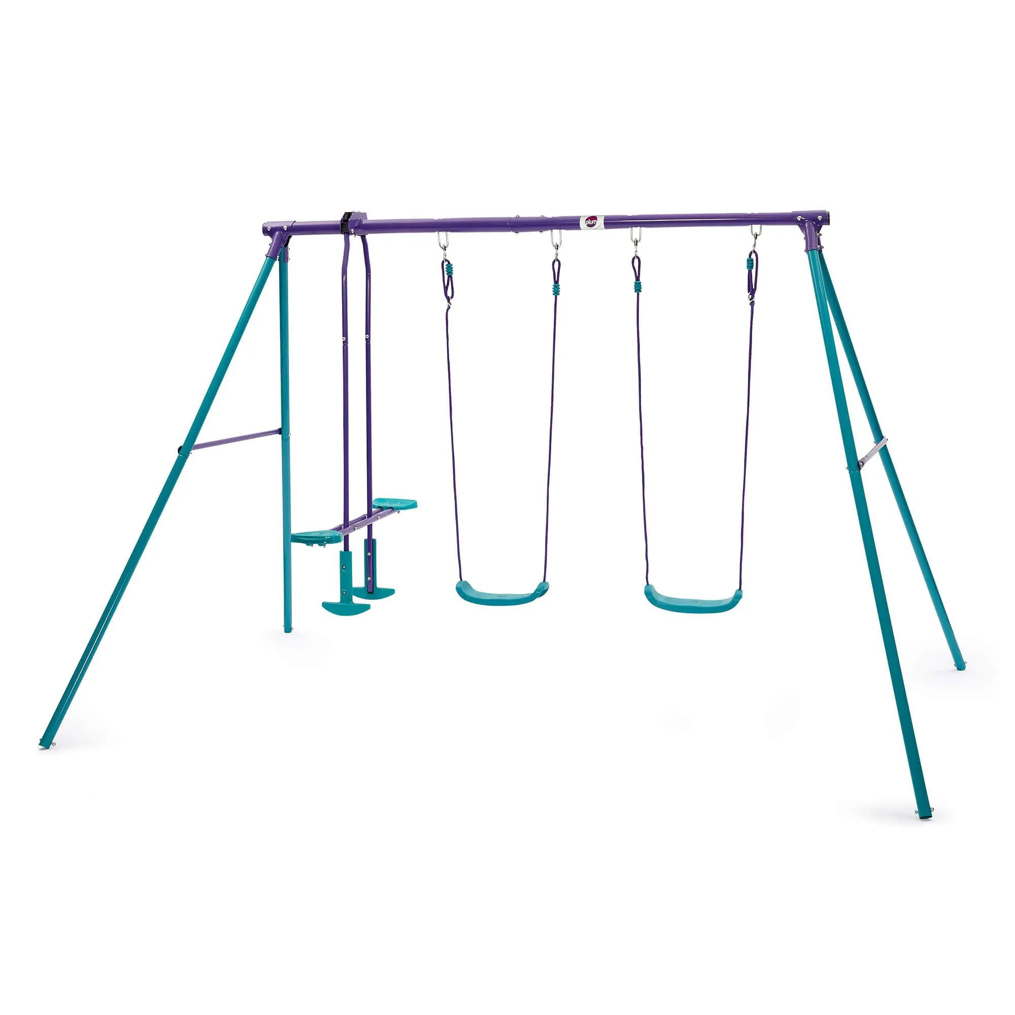 Plum Jupiter Double Swing and Glider Set