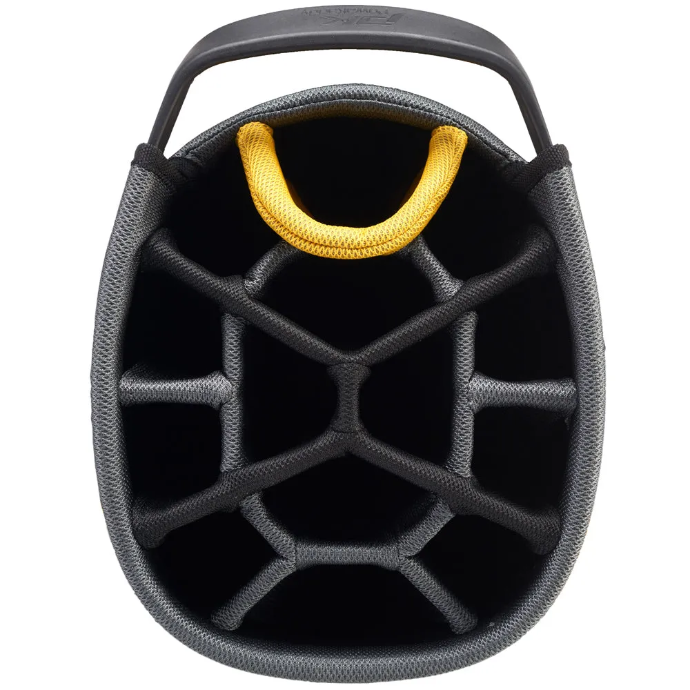 PowaKaddy Dri-TECH Waterproof Cart Bag -  Black/Yellow