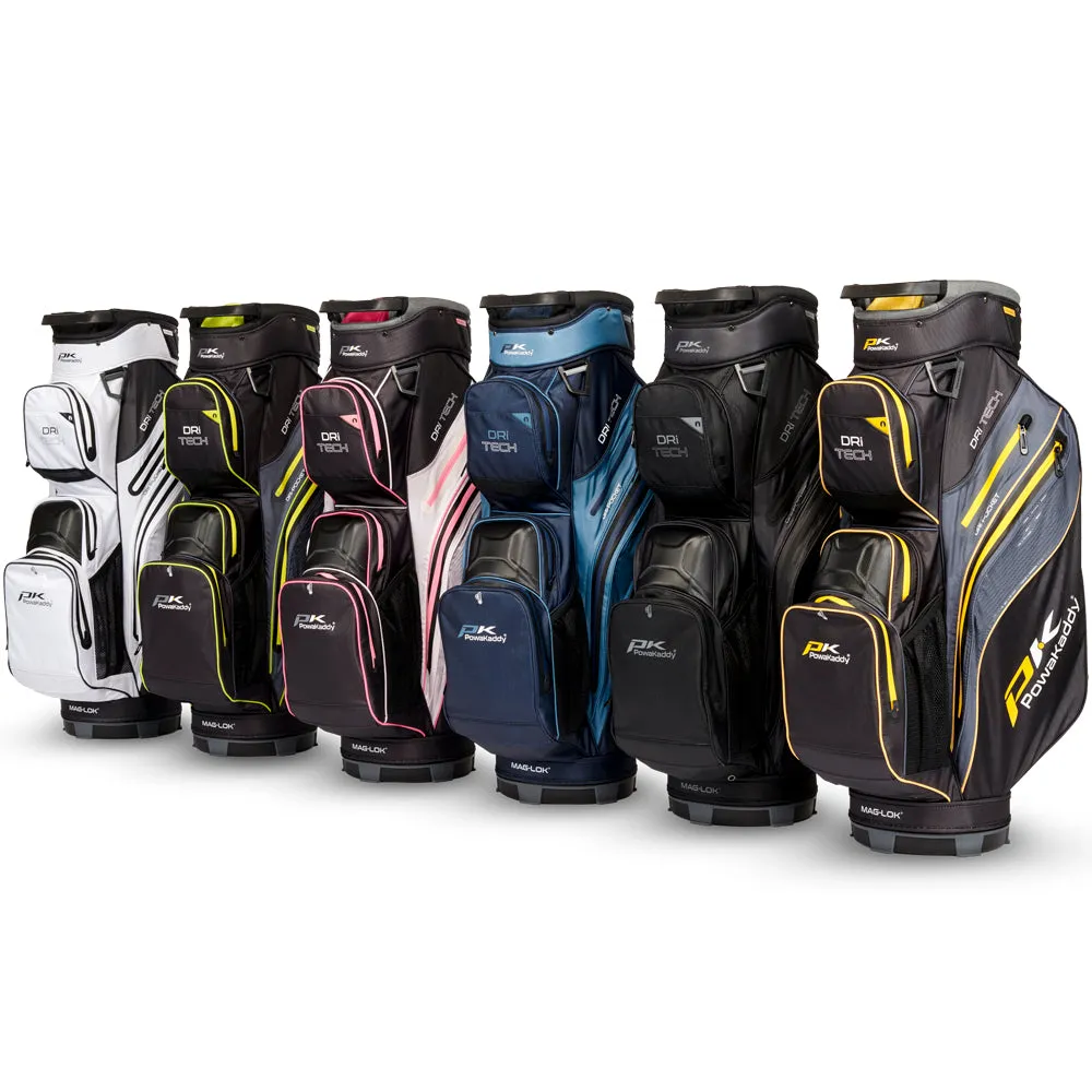 PowaKaddy Dri-TECH Waterproof Cart Bag -  White/Black