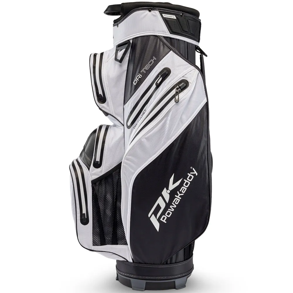 PowaKaddy Dri-TECH Waterproof Cart Bag -  White/Black