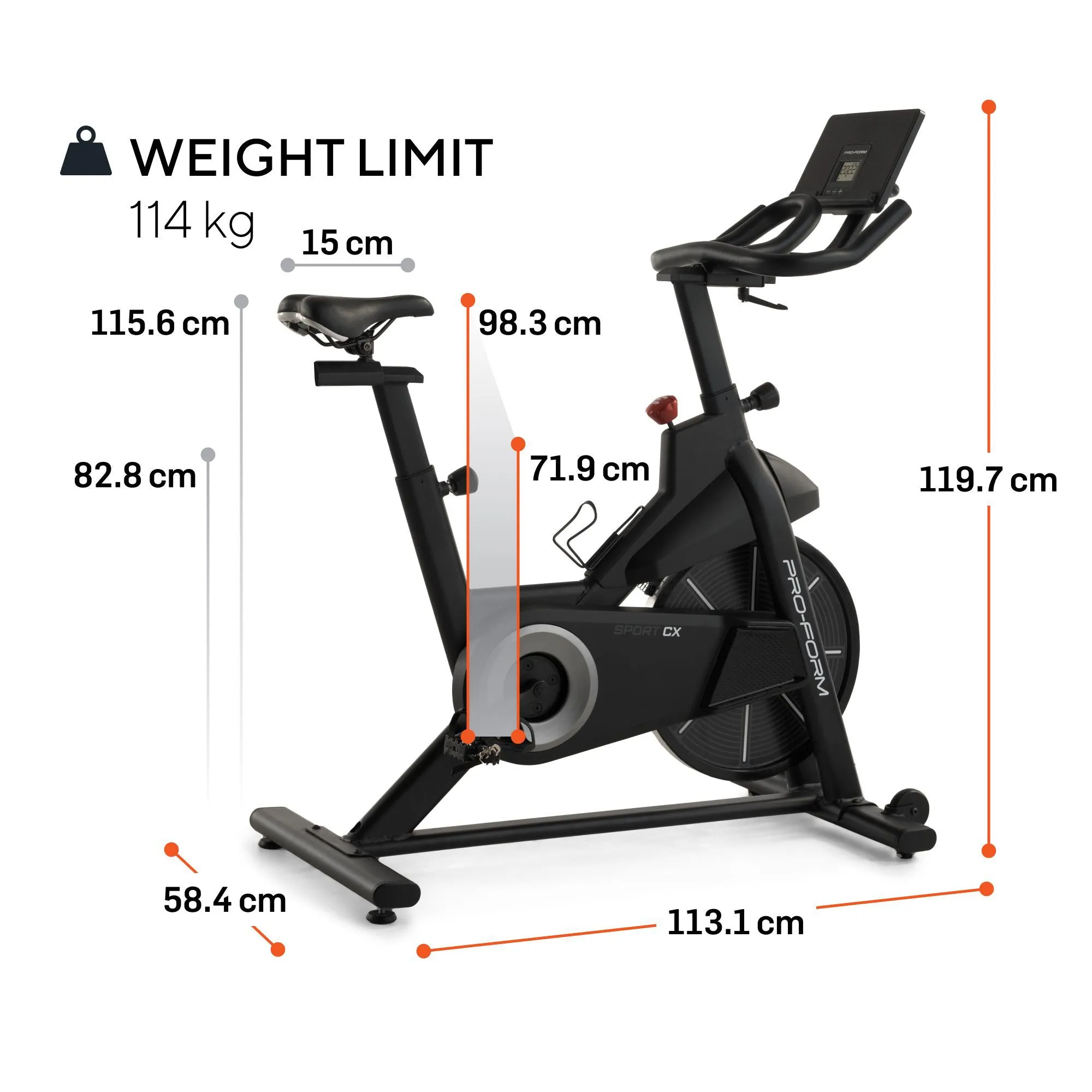 ProForm Sport CX Indoor Cycle
