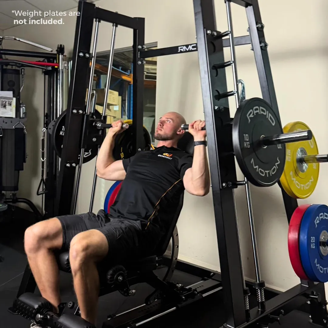 Rapid Motion Commercial Adjustable Smith Machine  Bench Press