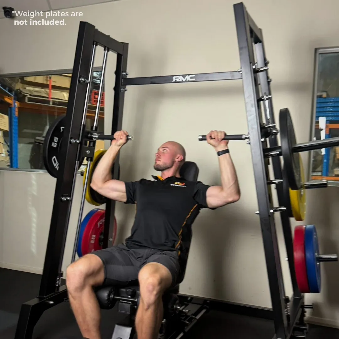 Rapid Motion Commercial Adjustable Smith Machine  Bench Press