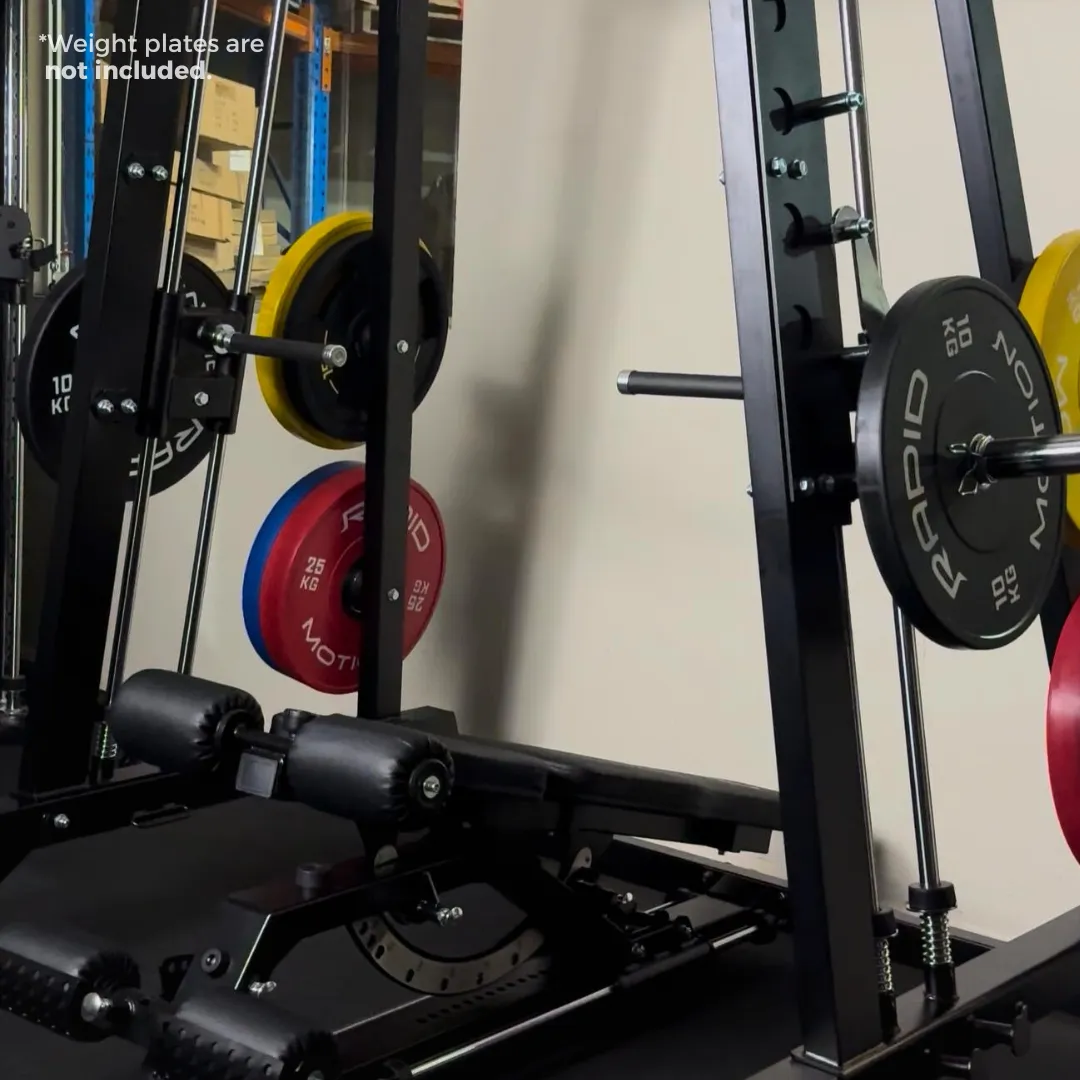 Rapid Motion Commercial Adjustable Smith Machine  Bench Press
