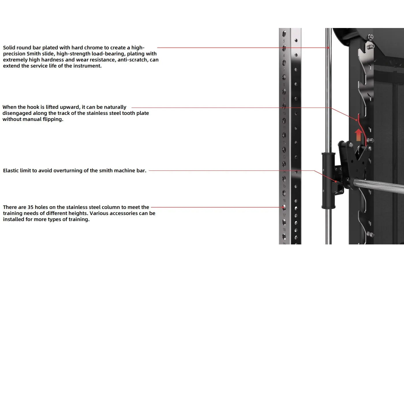 Rapid Motion FT1010 Functional Trainer Smith Machine