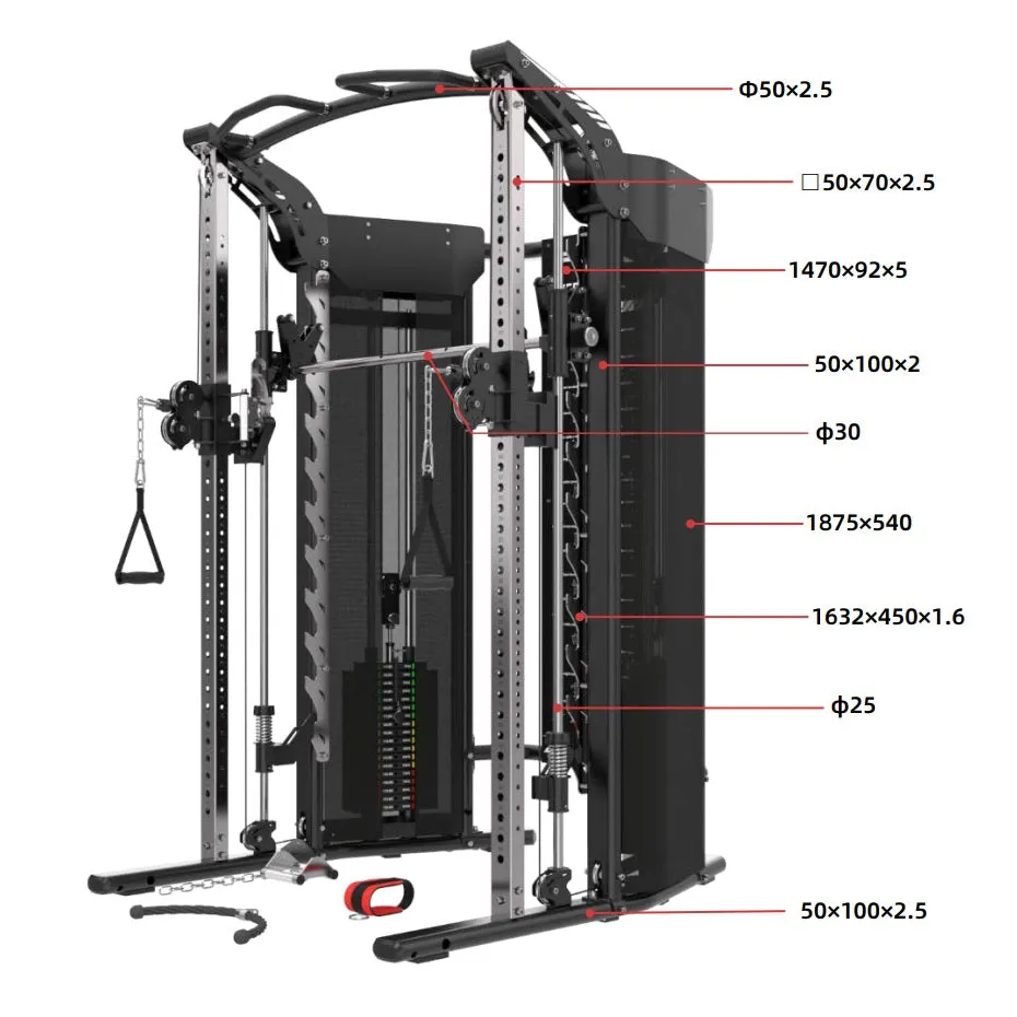 Rapid Motion FT1010 Functional Trainer Smith Machine