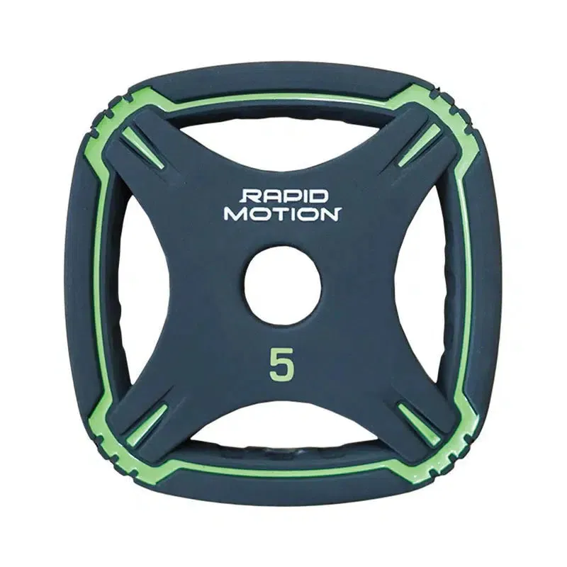 Rapid Motion Standard PU Pump Set Weight Plates Pair