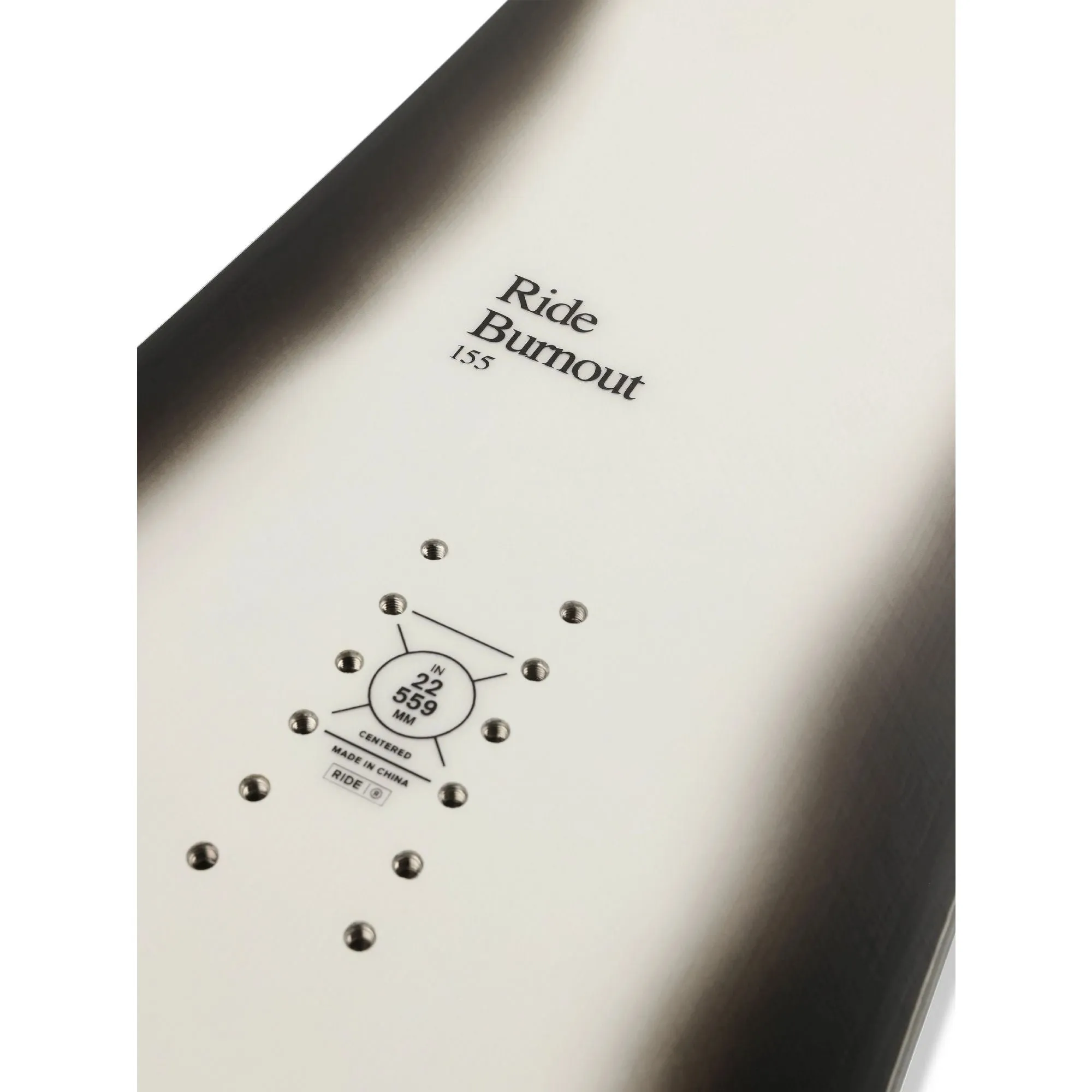 Ride Burnout Snowboard 2025
