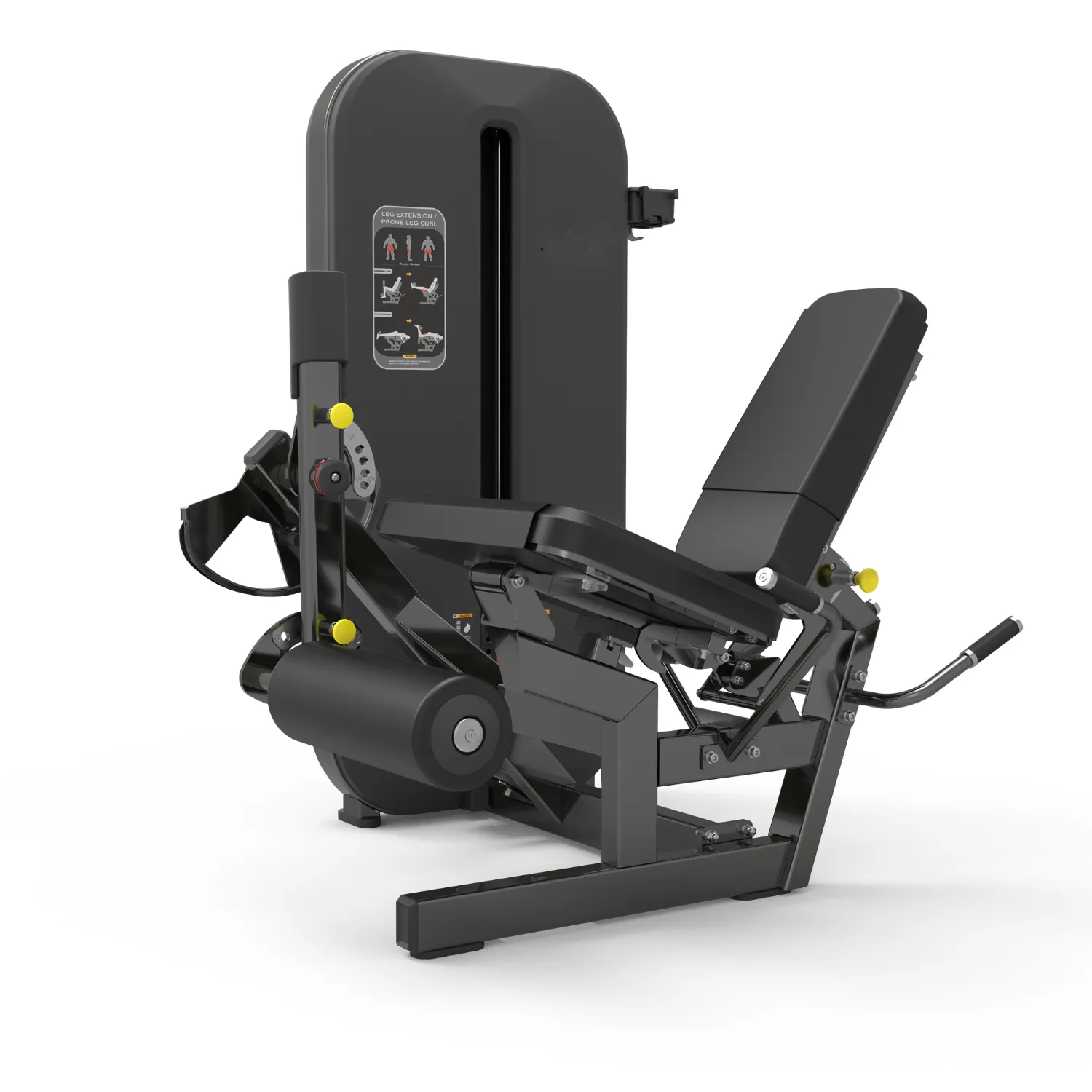RMC Dual Function Seated Leg Extension Lying Leg Curl - Pin Loaded - VOLTZ Series