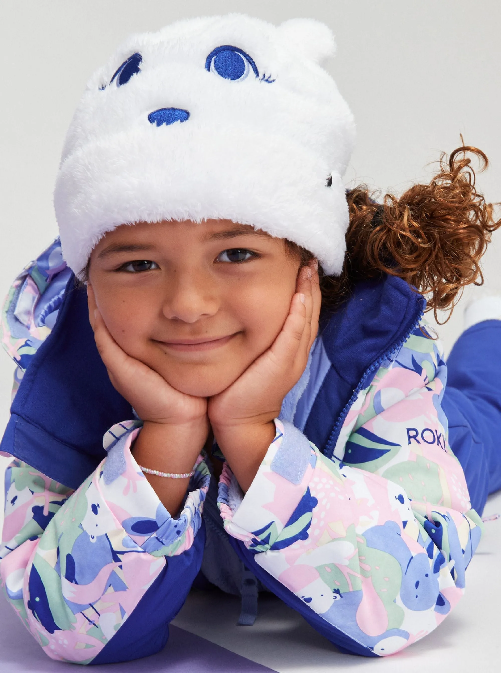 Roxy Girl's Mini Snowmoon Beanie