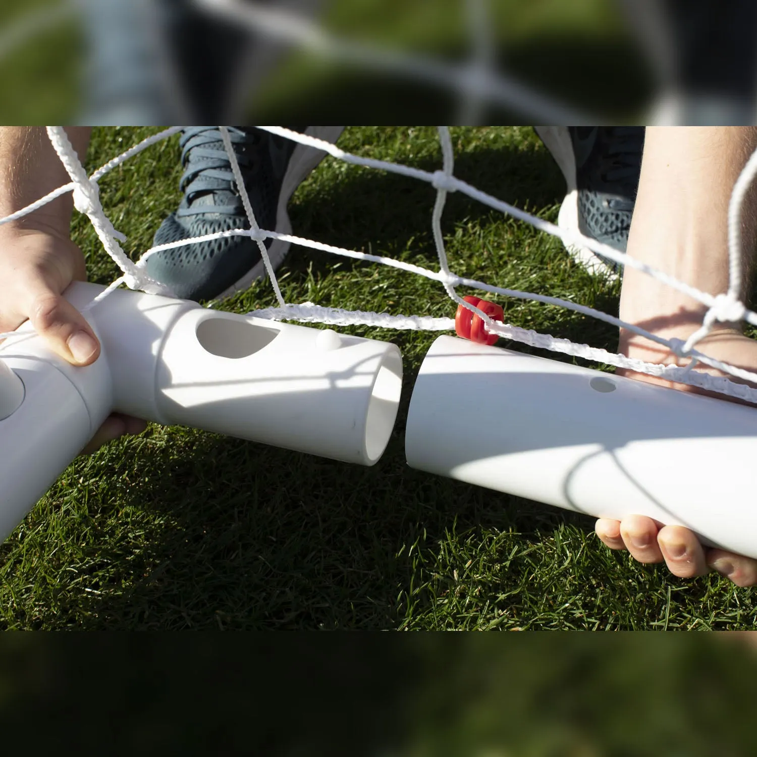 Samba 12ft x 6ft Trainer Football Goal with Locking System