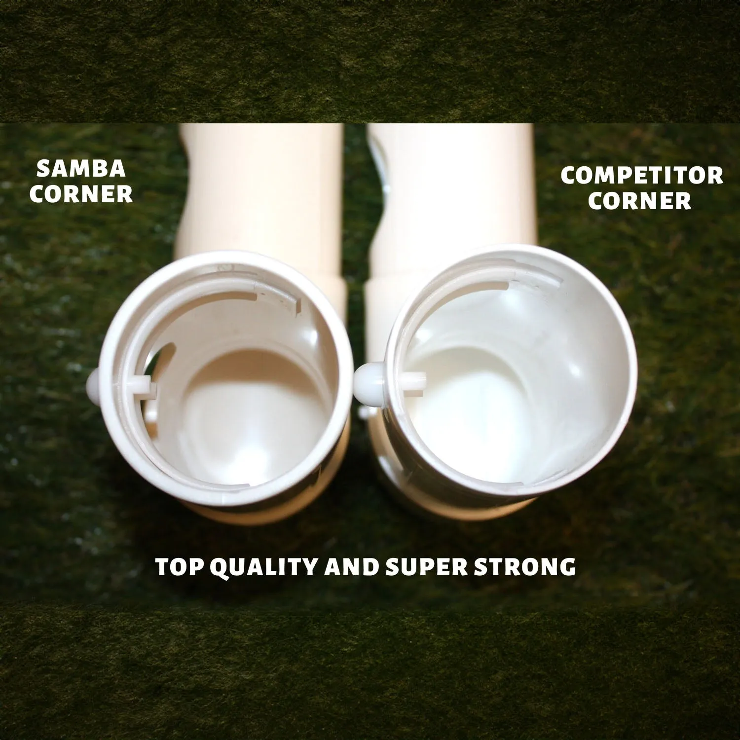 Samba 12ft x 6ft Trainer Football Goal with Locking System