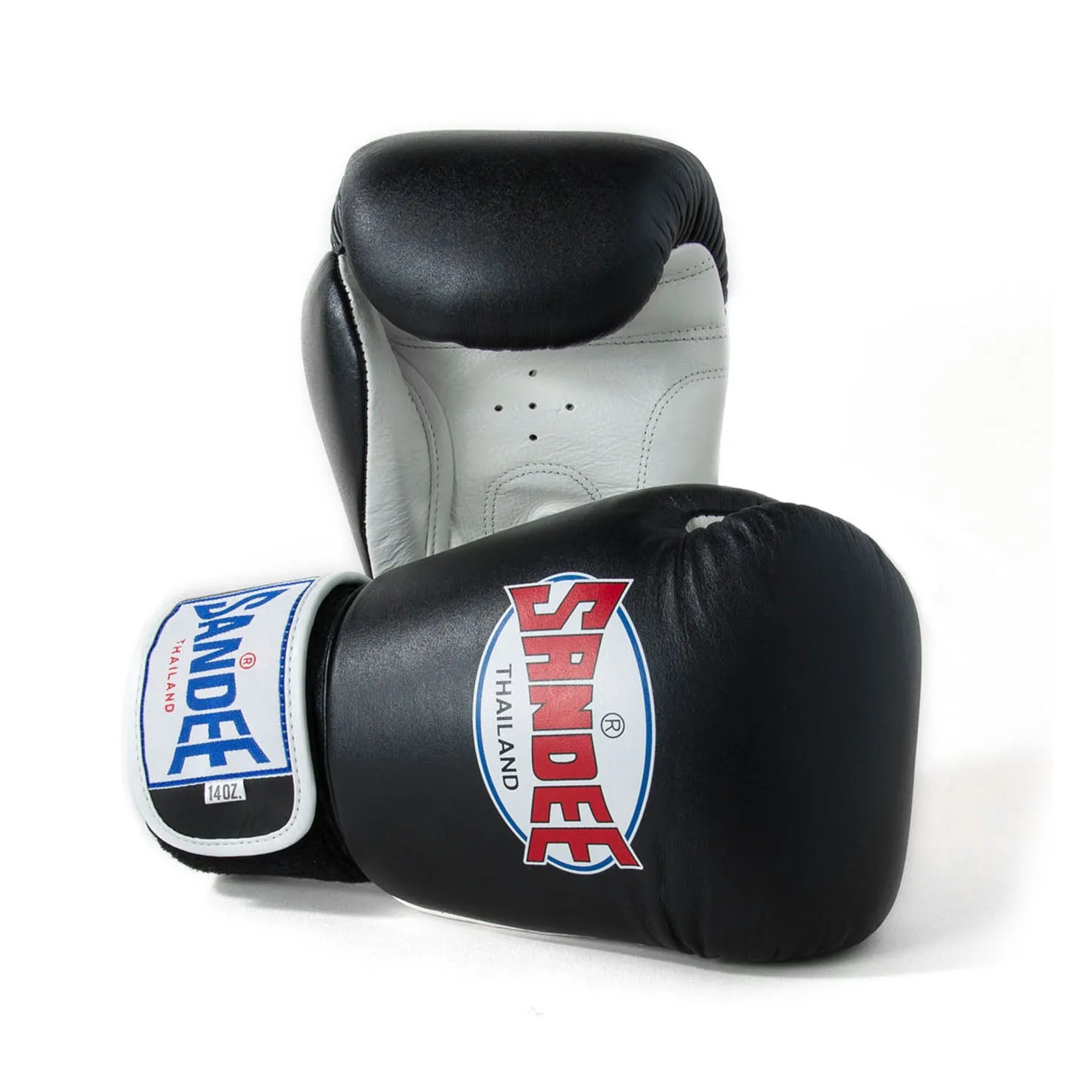 Sandee Authentic Leather Boxing Gloves