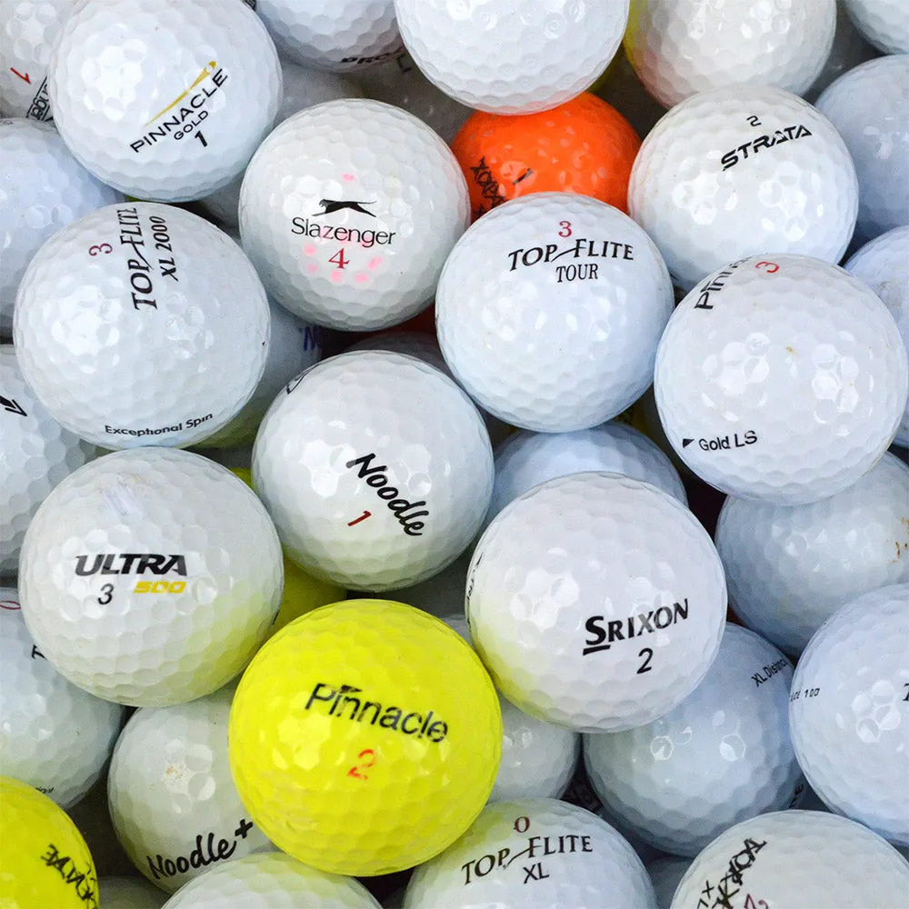 Second Chance Practice Lake Golf Balls - Grade B - 25 Mixed Bag