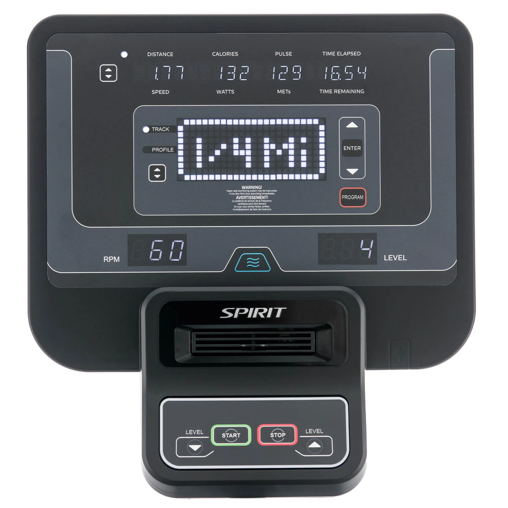 Spirit Fitness CU800  Exercise Bike