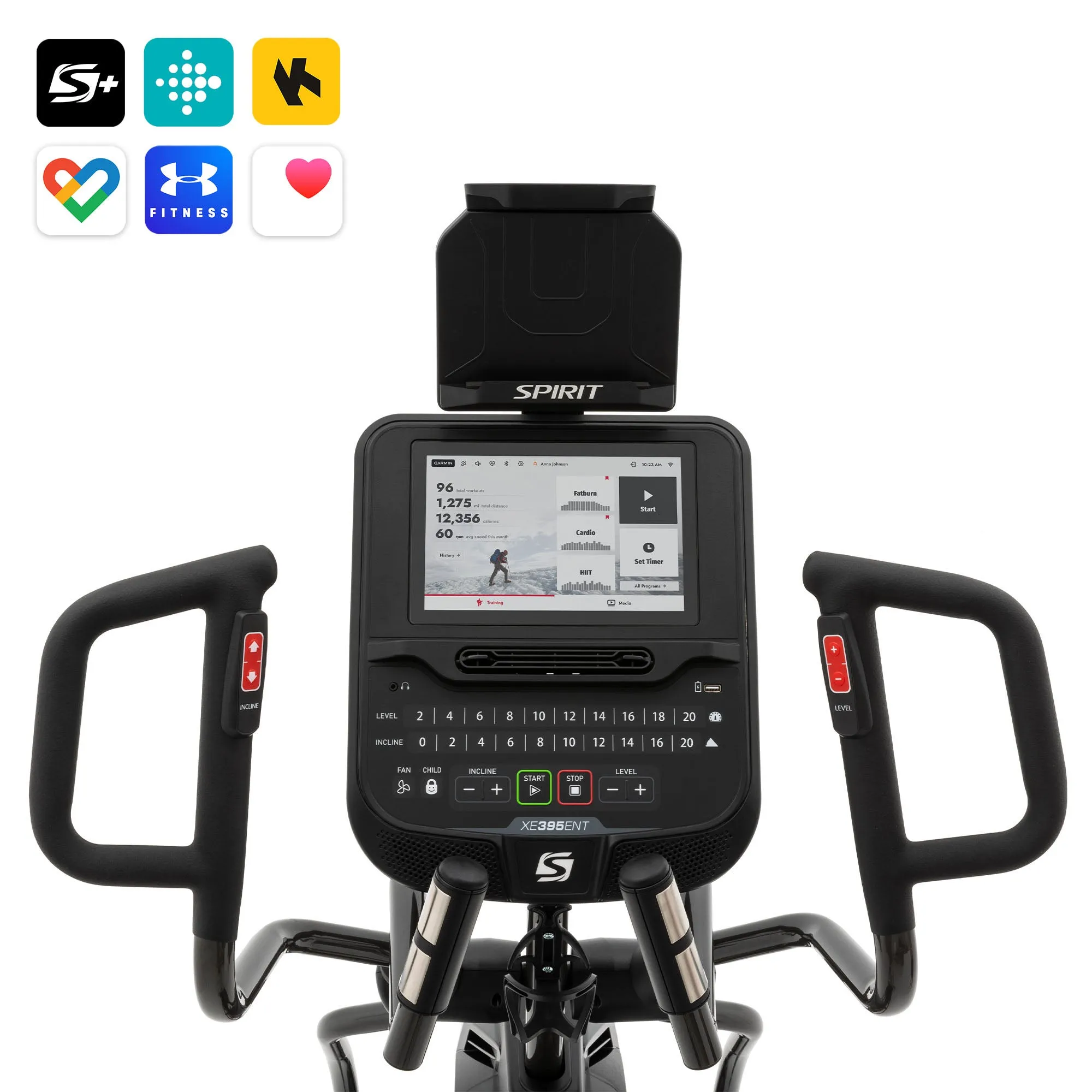 Spirit Fitness XE395 ENT Elliptical Cross Trainer