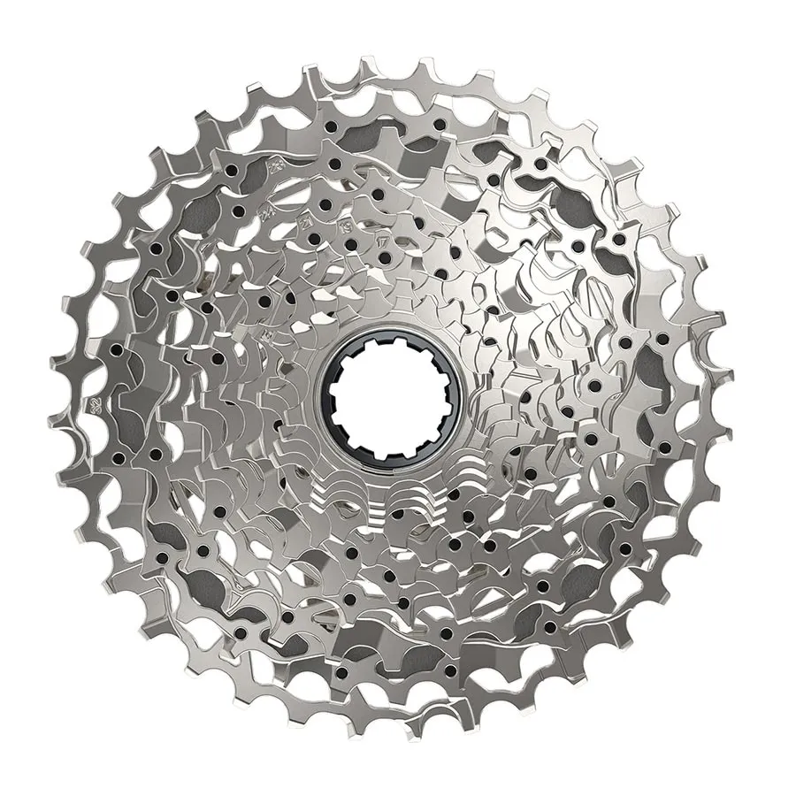 SRAM Rival AXS XG-1250 Cassette - 12-Speed 10-36t Silver For XDR Driver Body D1