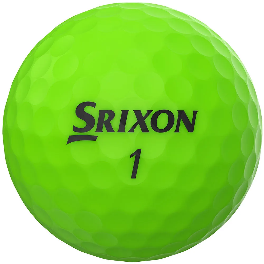 Srixon Soft Feel Golf Balls - Brite Green - Double Dozen