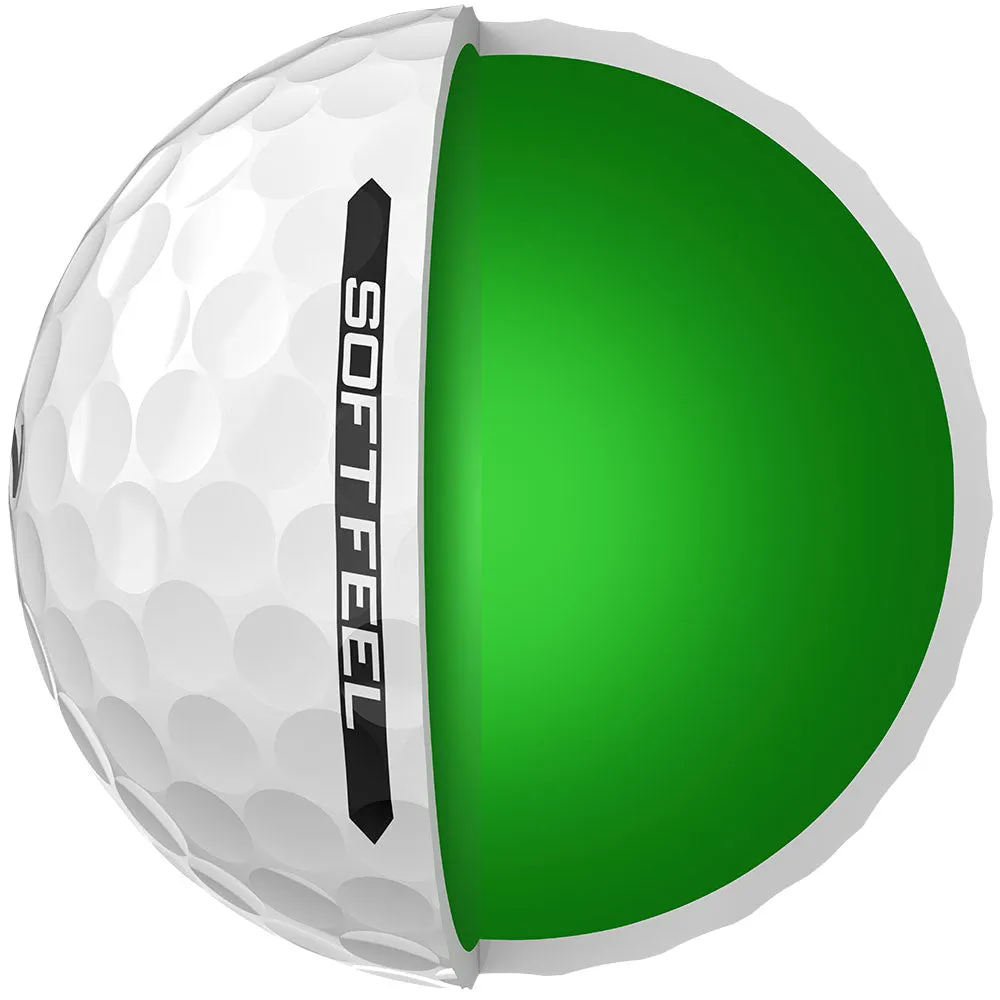 Srixon Soft Feel Golf Balls - Shamrock