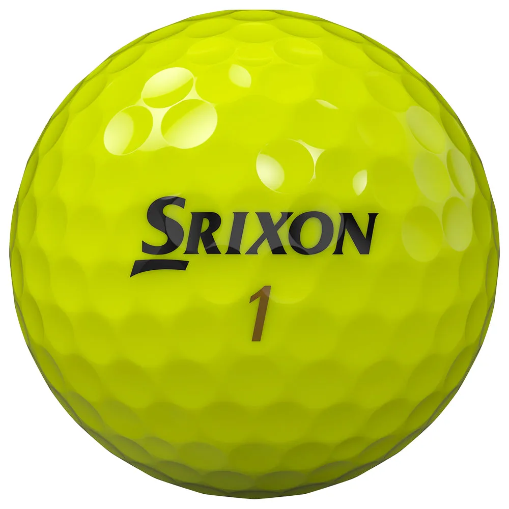 Srixon Z-Star Diamond Golf Balls - Yellow - 12 Pack